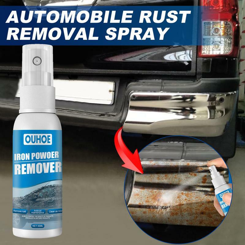Car Rust Stain Remover Spray Multifunctional Car Rust Converter Auto Window Rust Remover Derusting Spray Car Rust Converter