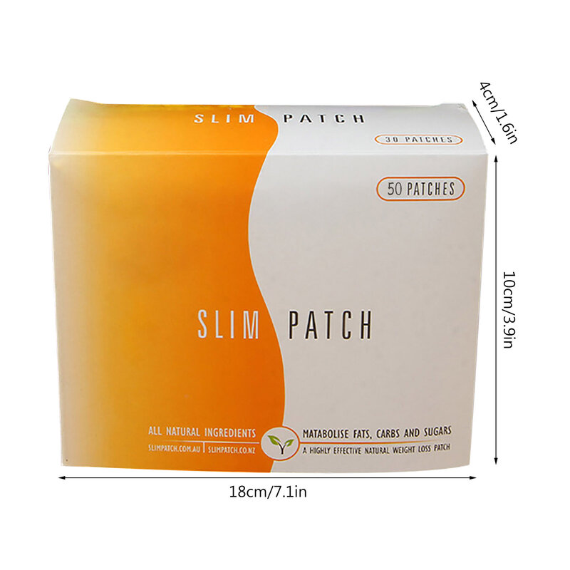30/50Pcs Slimming Patches Slimming Navel Stickers Herbal Slimming Tummy Patch Easy To Use Slimming Products