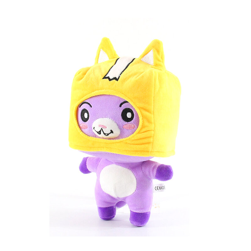 Lankybox-Robot de dibujos animados extraíble de 3 estilos, juguete suave de felpa, regalo para niños, se convierte en una muñeca, almohada Kawaii