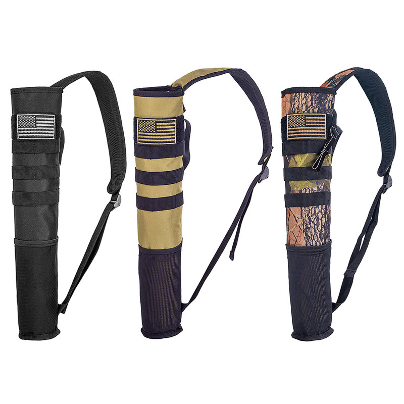 Oxford – sac de transport de poche pour tir à l'arc, support de carquois à arbalète, Portable, suspendu à la taille, pochette de rangement pour arc, accessoires de chasse