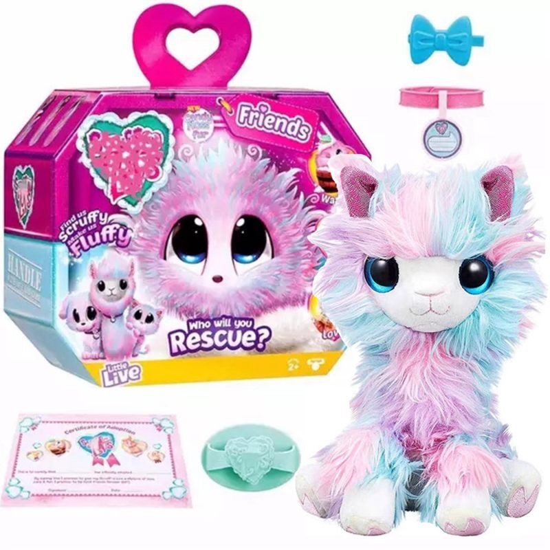 2022 nowy Scruff A Luvsing rodzina pluszowe zabawki żywe zwierzęta Alpaca niedźwiedź jednorożec lalki niespodzianki pudełko z niespodzianką prezenty dla dzieci zabawki bez pudełka