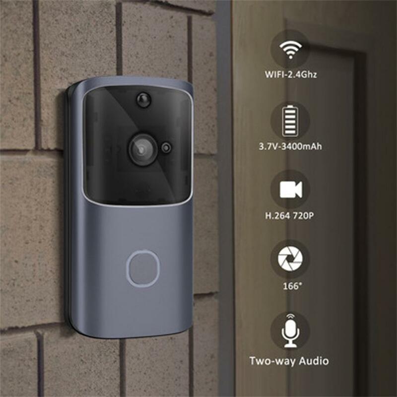 M10 умный Hd 720p 2,4G беспроводной Wi-Fi Видеозвонок камера визуальный домофон ночное видение Ip дверной звонок беспроводная камера безопасности IP