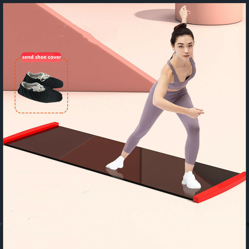 Placa deslizante portátil multi-purpose equilíbrio perna muscular trainer para hóquei no gelo treinamento de patinação em casa acessórios de fitness