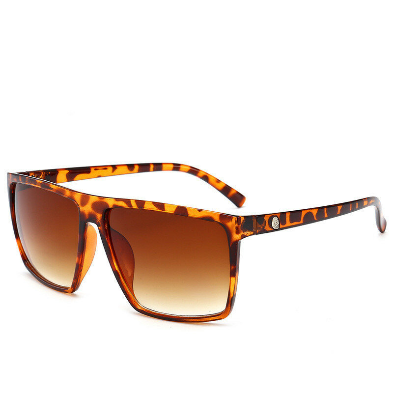 2022 New Square Sunglasses 남성 브랜드 디자이너 거울 대형 선글라스 남성 Sun glasses Man gafas oculos de sol