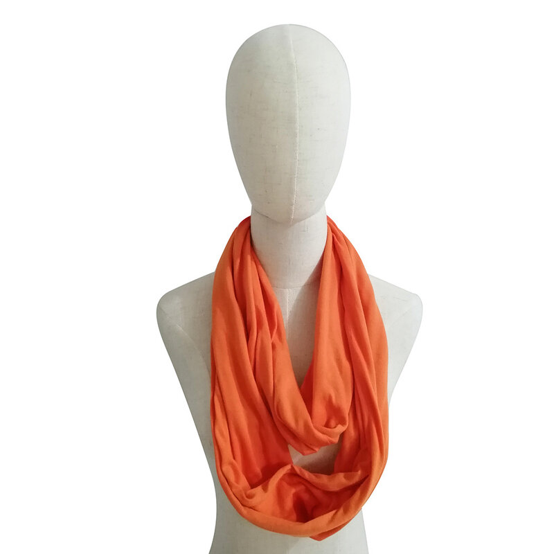 180 см женские шарфы унисекс с петлей, легкий шарф-трансформер без ограничений, шарф со скрытой застежкой-молнией, шарф с карманом стрейч