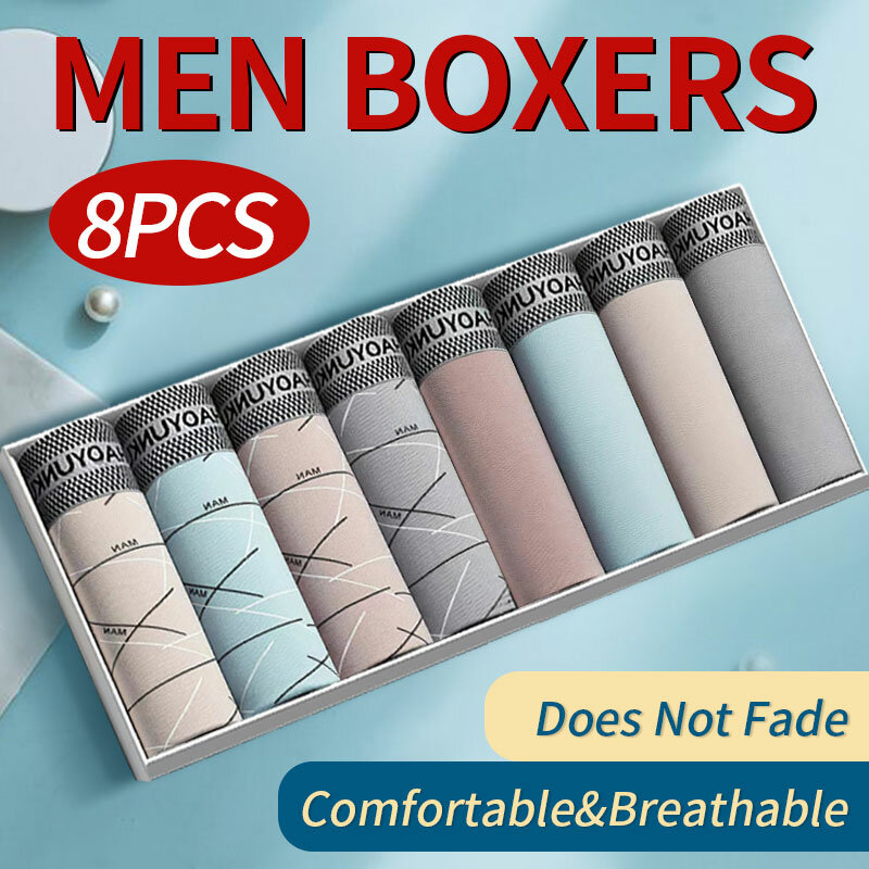 Moda masculina cueca respirável e confortável multi cor conjunto sexy conjunto de cuecas