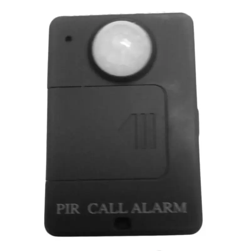 Mini Sensor de alerta PIR, Monitor de alarma GSM infrarrojo inalámbrico, Detector de movimiento, sistema antirrobo para el hogar con adaptador de enchufe de la UE