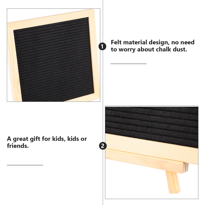 1 Set Letter Board Durable Sturdy Prime Premium Ornament Decor Board for Office Home