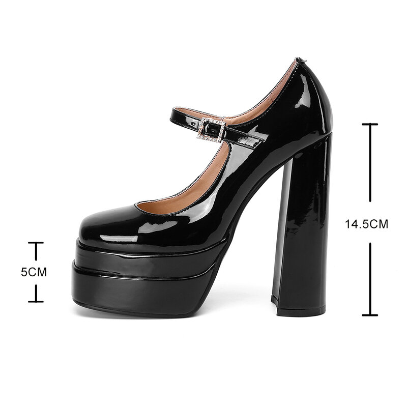 Thương Hiệu Mới Giày Sandal Nữ Mùa Hè Giày Gợi Cảm Dày Cao Cấp Gót Nền Tảng Đen Đỏ Màu Be Đầm DỰ TIỆC CƯỚI Giày Người Phụ Nữ máy Bơm