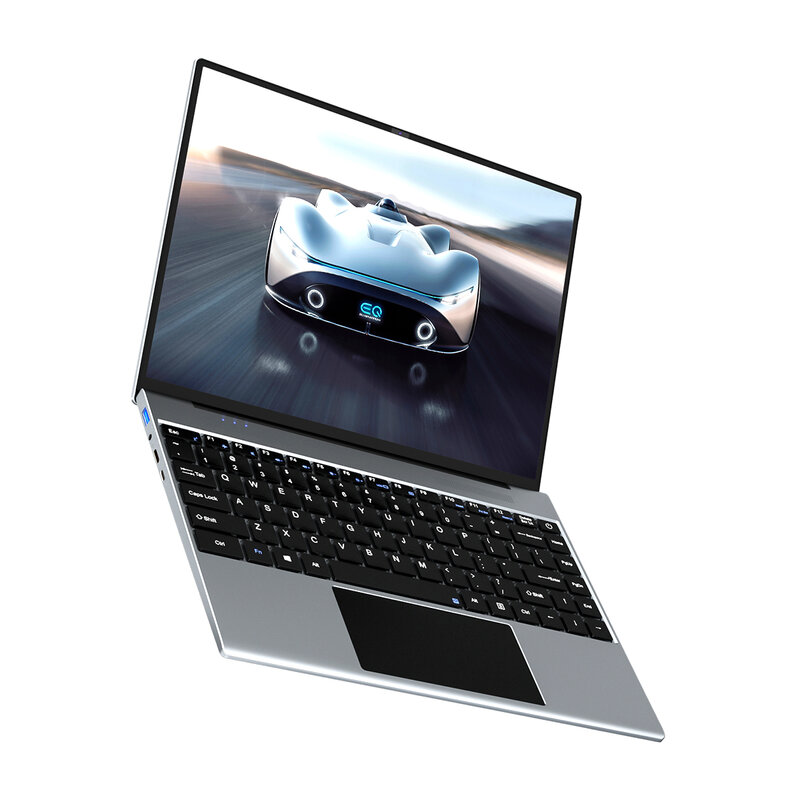 KUU 노트북 인텔 프로세서, 온라인 수업 노트북, 휴대용 컴퓨터, 4GB RAM, 256GB SSD