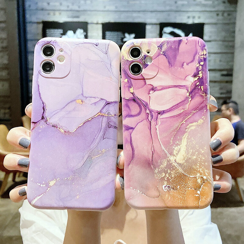 Marble Pattern Case For OPPO Find X3 X2 X5 Lite Neo Pro A74 A72 A52 A54 A91 A92 A96 A53 A9 A5 2020 Painting Silicone Case Cover