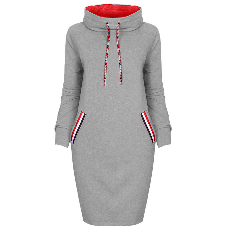 Camisola com capuz feminino 2022 inverno primavera pulôver moda senhoras camisolas femininas longo hoodies pull hoody