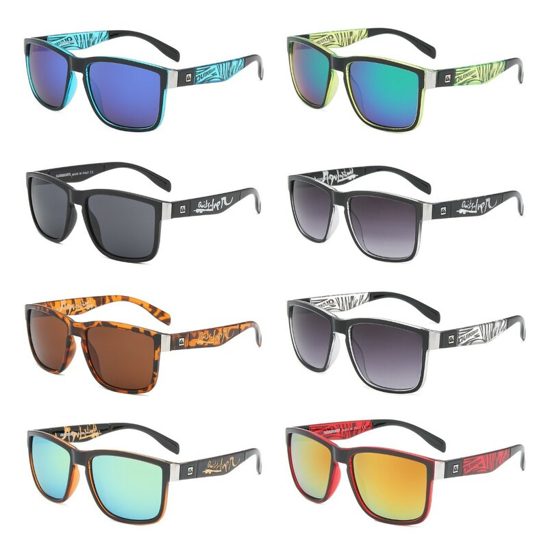 نظارات شمسية مربعة كلاسيكية على الموضة لعام 2023 نظارات شمسية UV400 للرجال والنساء رياضية للأنشطة الخارجية والشاطئ والصيد نظارات شمسية ملونة للسفر