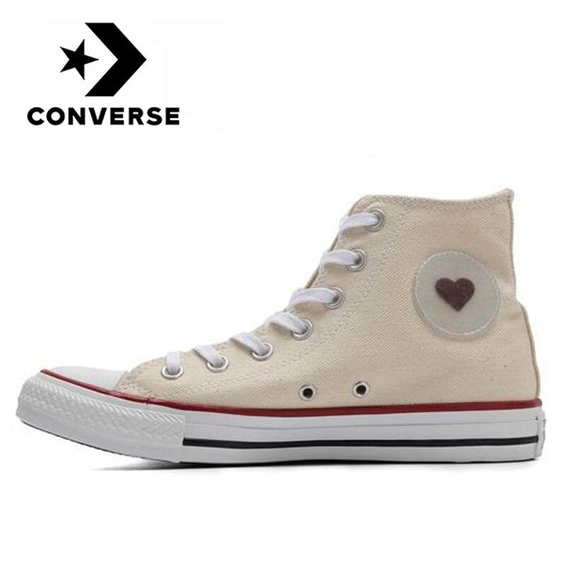 Converse Chuck Taylor All Star Sucker Love Denim High Top Sneakers Berseluncur Papan Tinggi Nyaman Sepatu Kanvas Kasual
