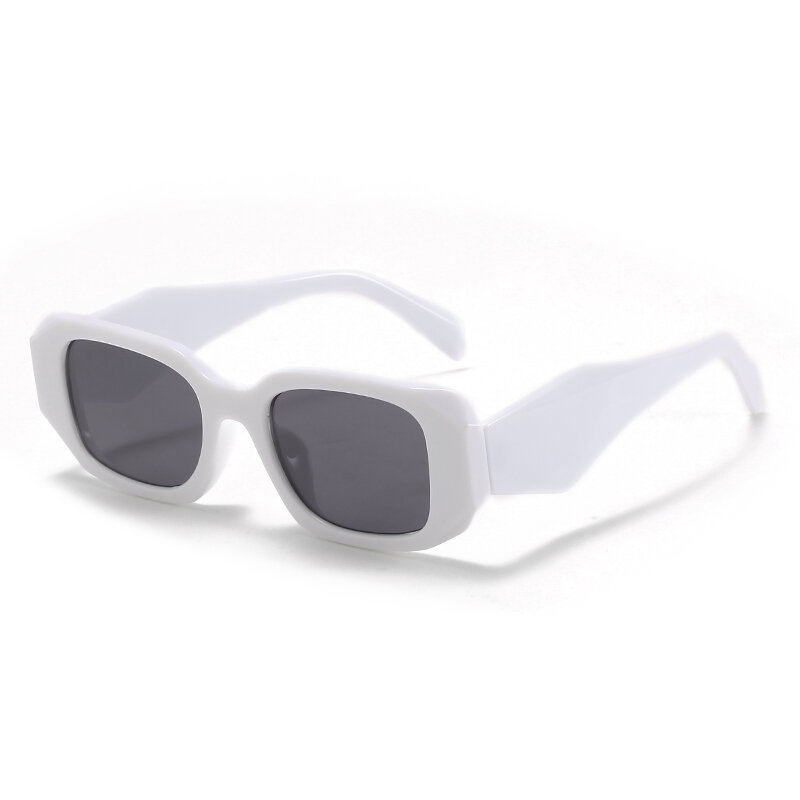 Солнцезащитные очки в винтажном стиле UV400 для мужчин и женщин, роскошные брендовые дизайнерские солнечные очки в квадратной оправе, в стиле ретро, 6 цветов, 2023