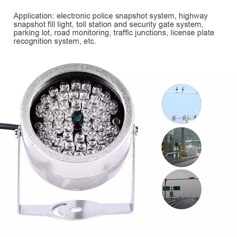12V 48 LED Infrared Light CCTV Security Camera IR Infrared Night Vision Lamp For CCTV Camera IP camera