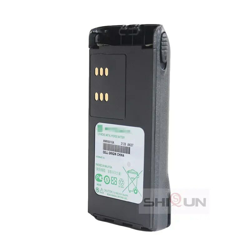 Hohe Qualität HNN9010A Ni-Mh 1800mAh Batterie Kompatibel mit GP338 GP328 PTX760 walkie-talkie explosion Batterie walkie talkie