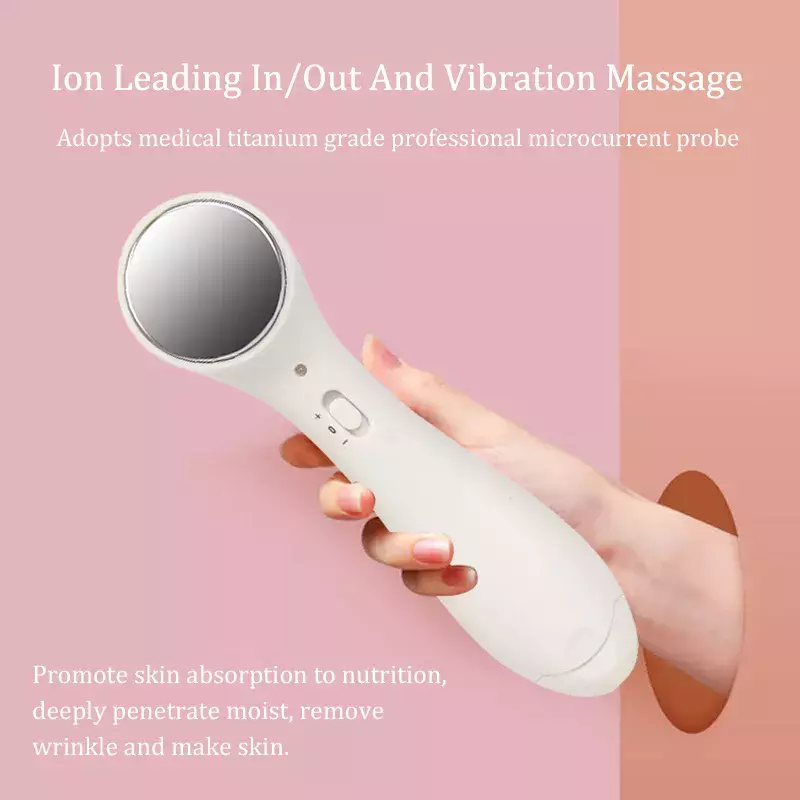 Machine électrique Anti-âge, appareil de beauté ultrasonique à haute fréquence pour le visage, nettoyeur ionique du visage, élimination des rides, masseur de lifting de la peau