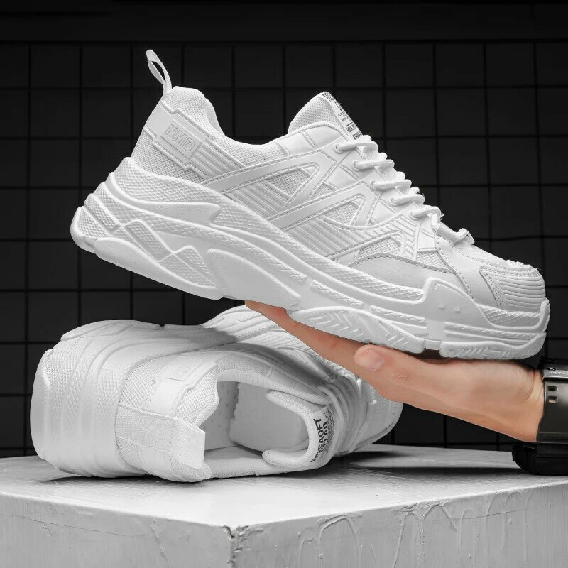 2022 nowe modne trampki męskie oddychające buty duże rozmiary 36-47 Casual adidasy do biegania męskie buty do biegania
