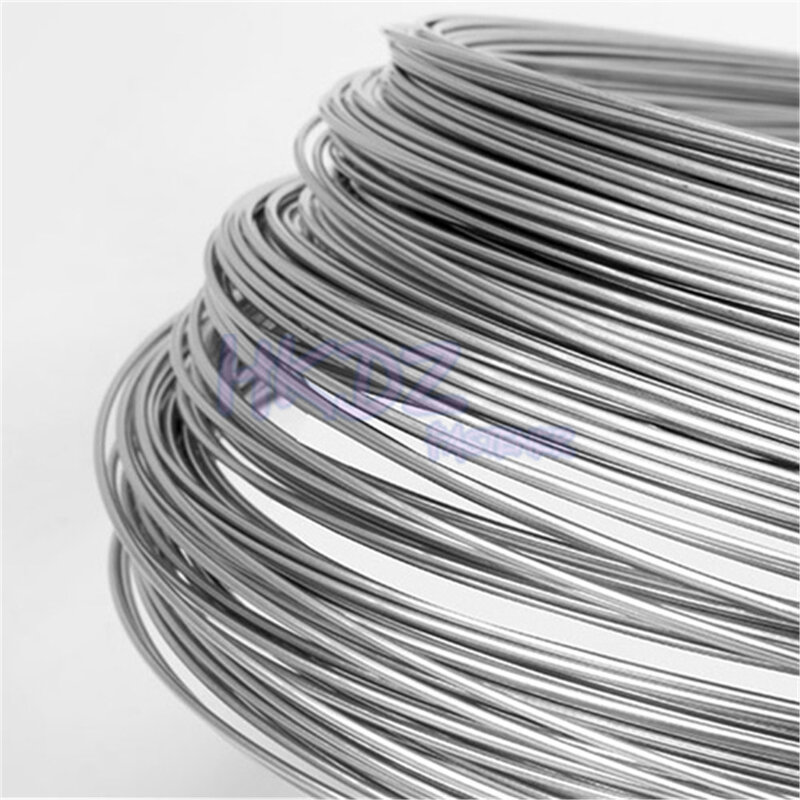 Lunghezza 1 m / 5 m / 10 m filo di acciaio per molle filo per molle in acciaio inossidabile filo duro pieno 0.02 - 3 mm
