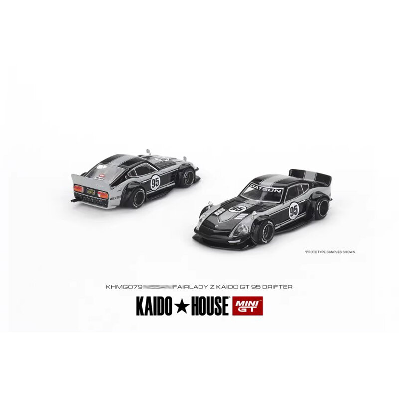 MINIGT In Stock 1:64 Kaido House HKS 510 240 Fairlady Z Diecast Diorama Car Model Collection Miniature Carros Toys