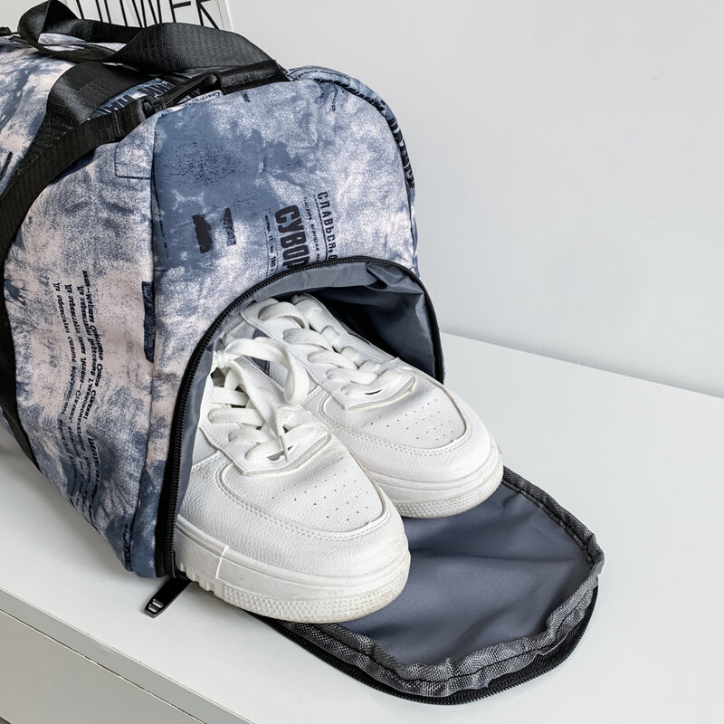 Дорожная сумка YILIAN для мужчин, новинка 2022, Модная легкая портативная спортивная сумка для коротких поездок, мужская спортивная сумка для фи...