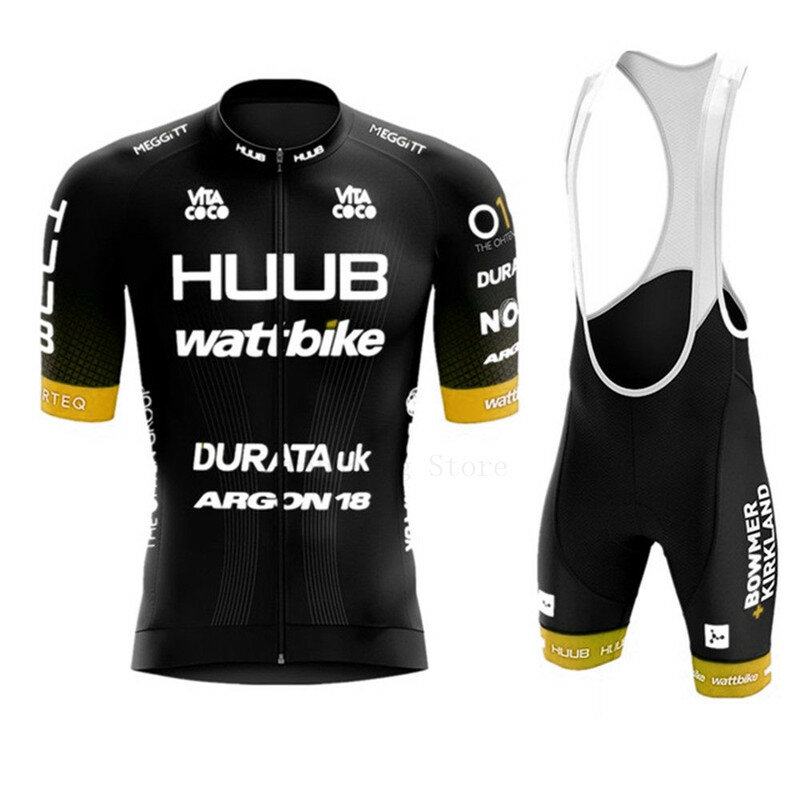 2022 Ribble Weldtite ขี่จักรยาน Jersey ชุด HUUB ขี่จักรยานเสื้อผ้าชายแผนที่เสื้อจักรยานชุดจักรยานกางเกงขาสั้น...