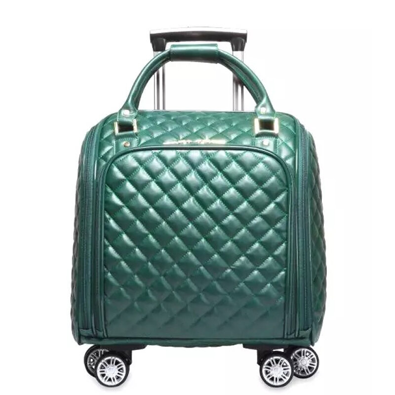 Hot!New Woman Fashion light Trolley Luggage bag Rolling Suitcase girls spinner Brand waterproof Trolley bag handbag on Wheels