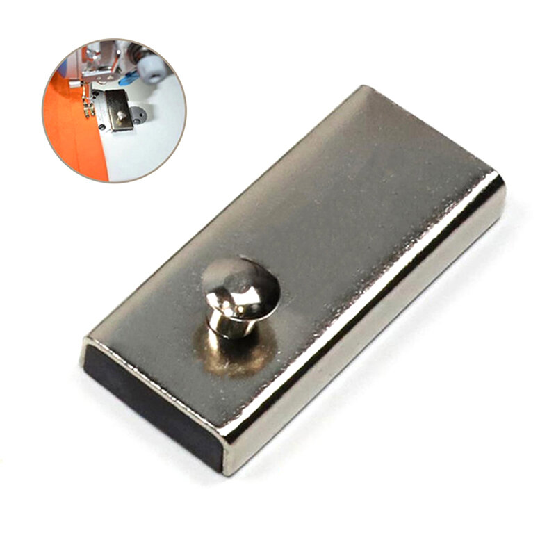 53*24 Metal Sewing Magnet Locator Seam Guide Magnetic Gauge Presser For Sewing