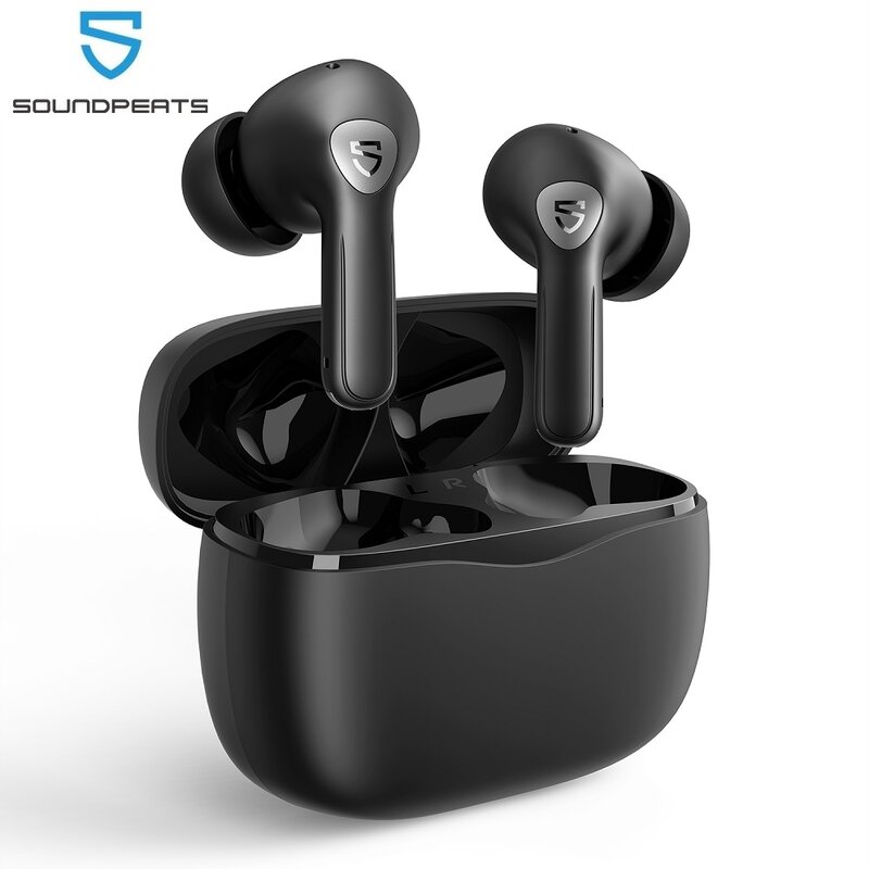 SoundPEATS-Air3 Pro Híbrido ANC Noise Canceling Earphones, Bluetooth V5.2, Earbuds sem fio com QCC3046, AptX-Adaptive Gaming Mode