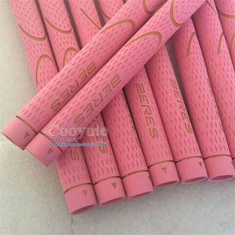 New HONMA Women Golf Clubs Grips Rubber Golf Grips Pink Color 9/13pcs Golf Irons Wood Grips