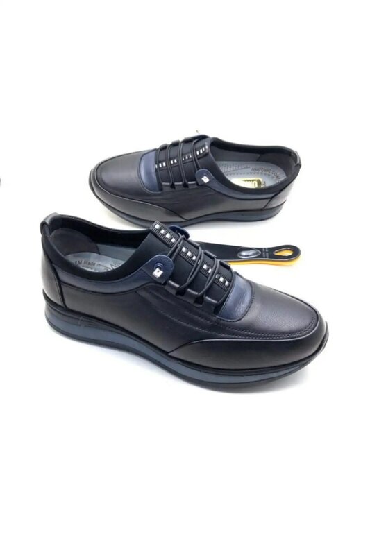 Zapatos ortopédicos de cuero genuino para hombre, calzado de senderismo diario, impermeable, cómodo, transpirable, trabajo de negocios, nueva moda, Envío Gratis