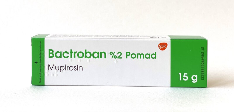 BACTROBAN Mupirocin 2% Pomade 15g entzündete akne, schwellungen, haar wurzel entzündung, genäht wunden, risse, rötung
