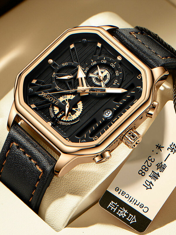 Belushi relogio masculino, relógio para homem mulher relógios de pulso para homem relógio de quartzo de couro masculino à prova dwaterproof água relógios homem réplicas marcas de luxo 2022