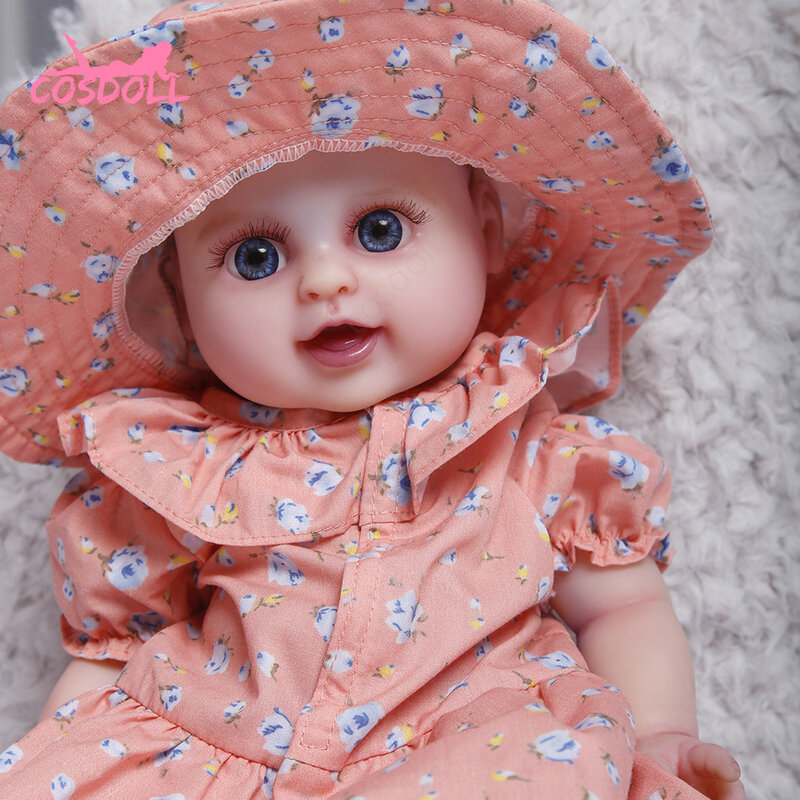 COSDOLL Reborn doll 33cm 1.45kg 100% Full Silicone Reborn Doll giocattoli per bambini giocattoli per bambini reborn silicone bebe reborn silicona #02