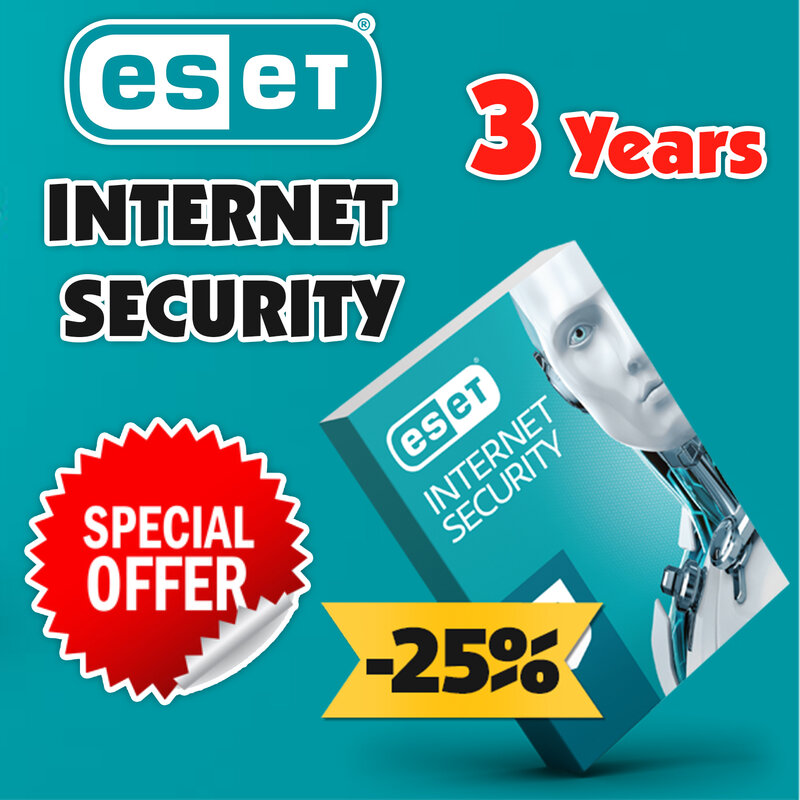 ESET – clé de sécurité INTERNET NOD32 2021, ACTIVATION mondiale