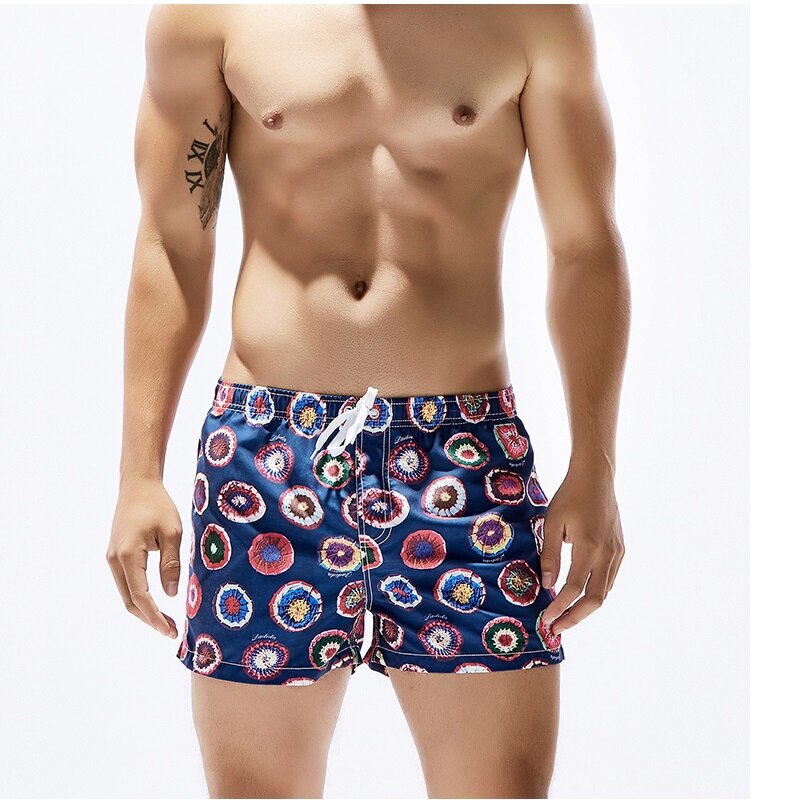 Cody lundin 2022 novo estilo impresso design sublimação drawstring lazer respirável homem confortável praia shorts