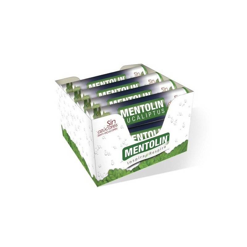 Pack 12 sie. · Zucker-freies eukalyptus mentholin