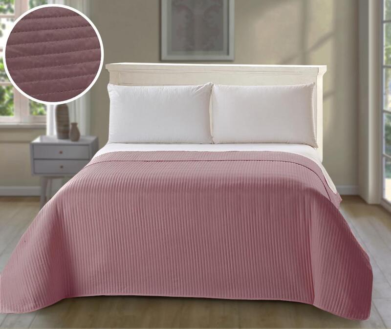 SETA TEVES-couvre-lit matelassé en coton | Couvre-lit double, canapé, plaid, jardin, maison, textiles