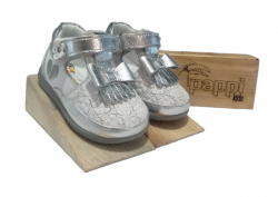 Pappikids-zapatos ortopédicos de cuero para niñas, calzado de primeros pasos, modelo (023H)