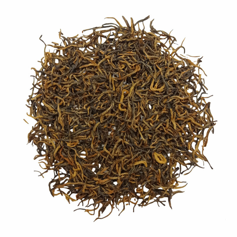 100g de thé chinois rouge (noir) Jin Jin Mei-"sourcils dorés" de qualité supérieure