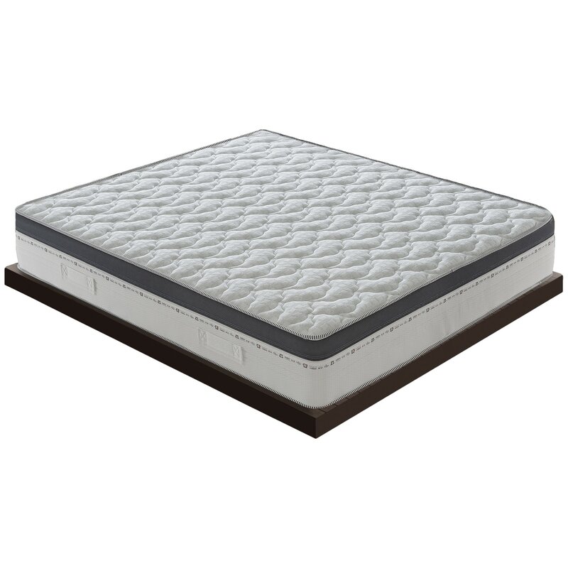single or double mattress with pocket springs and memory foam. 27cm tall. 7cm memory. High resilient elastic density