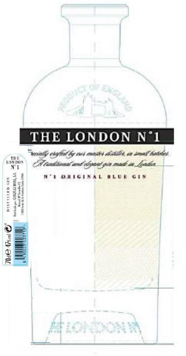 London #1-เจนีวา Premium-กล่อง3ขวด700 Ml-การจัดส่งจากสเปน-เจนีวา-Gin
