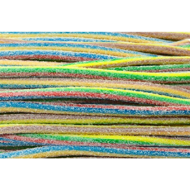 Marmalade sticks maxi multi-color sub-sugar Fini 500 gr.