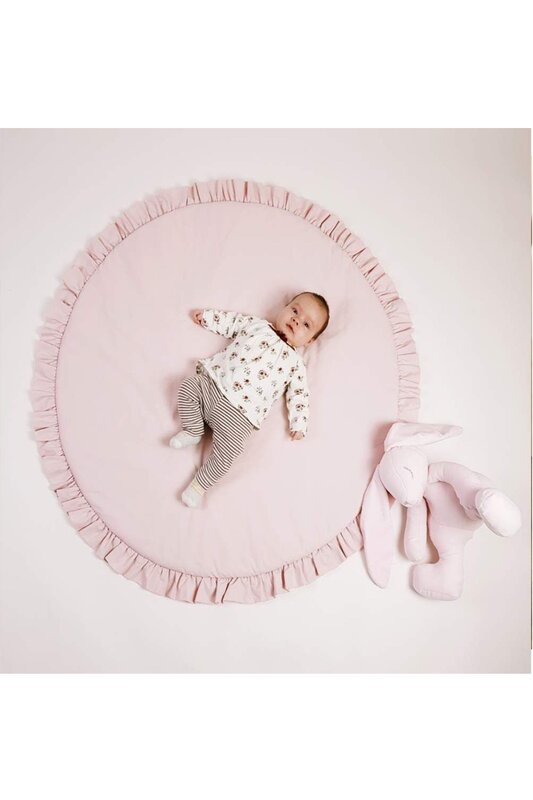 Jaju alfombra de juego de Color rosa para Bebé/Alfombra de juego