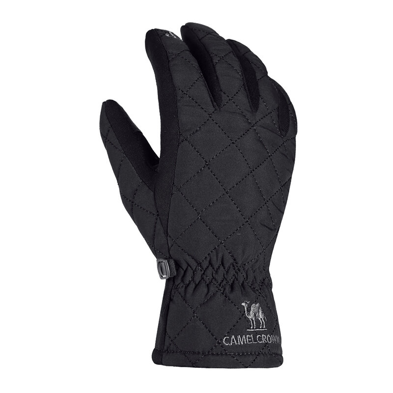 Лыжные перчатки CAMEL Для мужчин и женщин, теплые бархатные, с защитой от ветра, для езды на открытом воздухе, занятий спортом, скалолазания, Не...