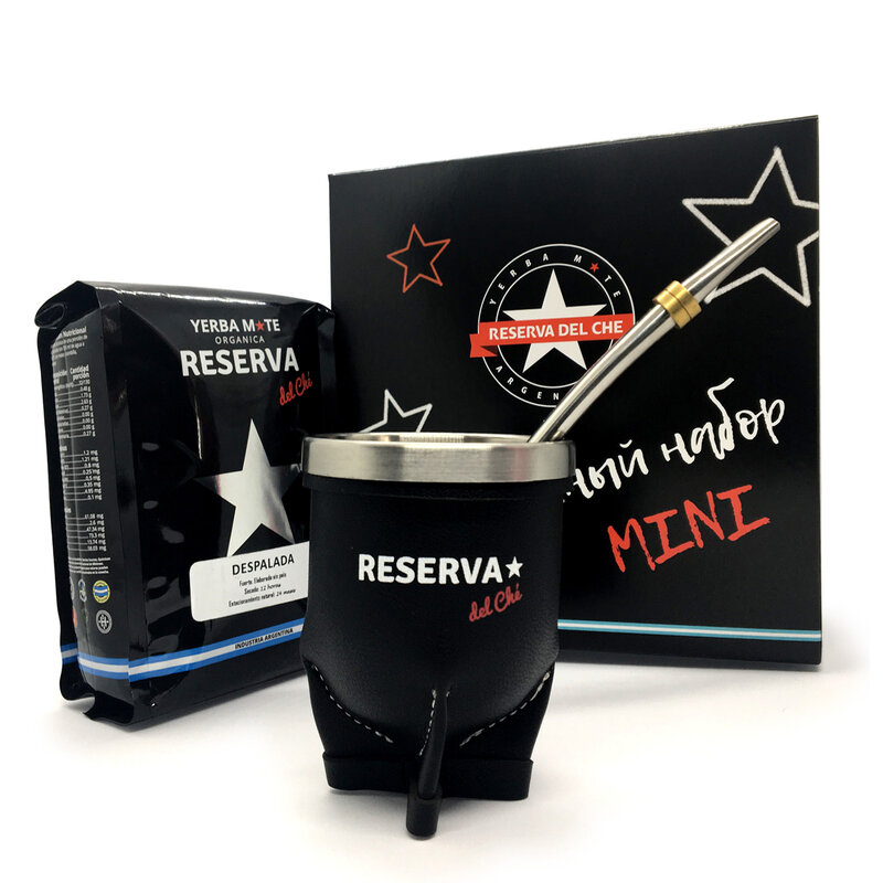 Gift Set Reserva del Che mini torpedo, tea mate, art. TOR_MINI
