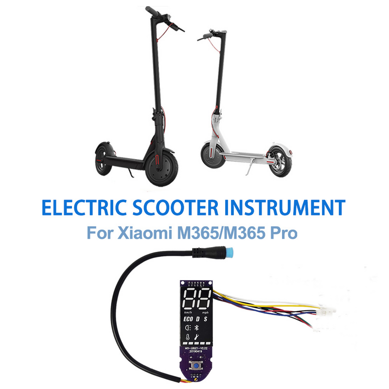 M365 Pro Dashboard Scooters Part Autocollants Scooters for Xiaomi M365 Scooter Circuit Board W/screen Cover for M365 Pro
