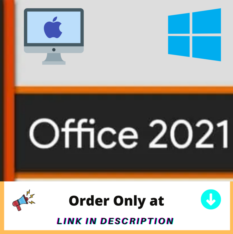 {⭐Microsoft Office 2021 Pro Plus⭐Clé d'activation en ligne à vie pour 1 PC⭐}