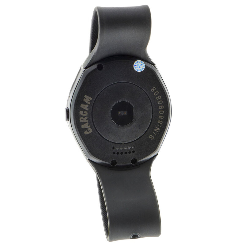 Watch carcam smart watch A7 black pedometer, heart rate monitor, blood pressure, tonometer